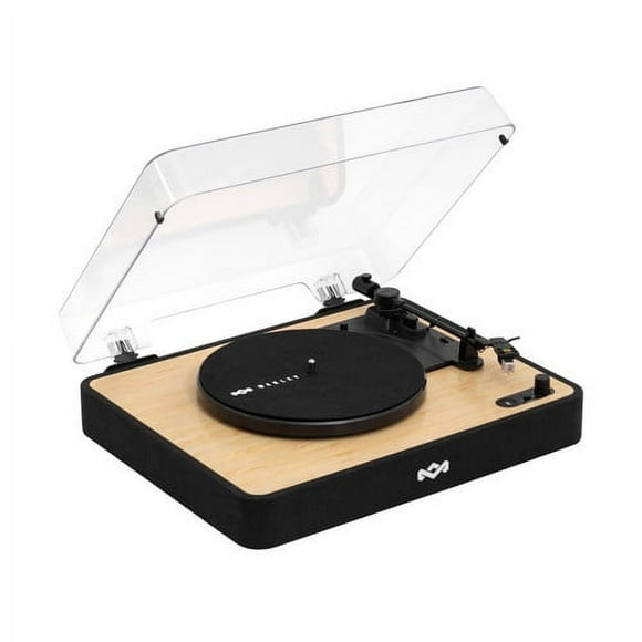 House of Marley Revolution Wireless Turntable - Bluetooth Record Player, 3-Speed Sustainably Made Vinyl Player