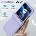 thumbnail image 4 of Compatible Motorola Razr Plus Case with Hinge Protector 2023,Motorola Razr+ Cases 5G,Hard Slim Protective Hinge Phone Case for Motorola Razr 40 Ultra Case Moto Razr Plus 2023 Case Cover Purple, 4 of 13