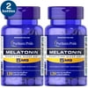 2 Pack - Puritan's Pride Melatonin 5 mg Timed Release, 120 Count