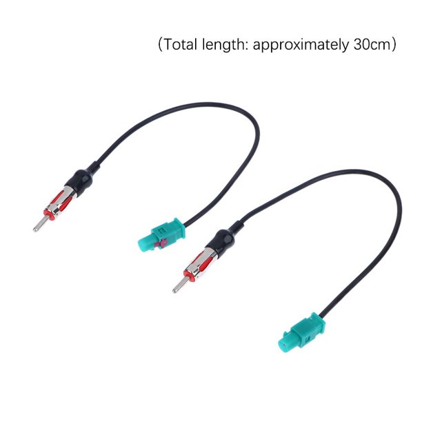 1PC Car FM AM Stereo Radio Antenna Fakra Adapters Cables Applicable to a variety of car brandsonesize He Qiyong unisex