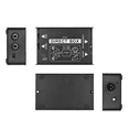 thumbnail image 2 of Boîte Directe Passive à Canal Unique Boîte d'Injection Directe DI-Box Équilibrée & Déséquilibrée Isolateur Audio Signal, 1 x Boîte Directe, Noir, 2 of 6