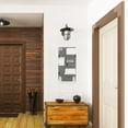 thumbnail image 4 of HOOWIFFY Supports d'Outils pour Panneau Perforé Rack de Rangement Mural 50X25X4cm Plastique Noir et Blanc 1Pcs, 4 of 6