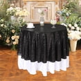 thumbnail image 2 of GFDYREE Sequin Tablecloth, Rectangular, 50"x80", Black, 2 of 6