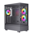 thumbnail image 1 of EJS NOVA ATX Mid Tower PC Case - Black, 1 of 7