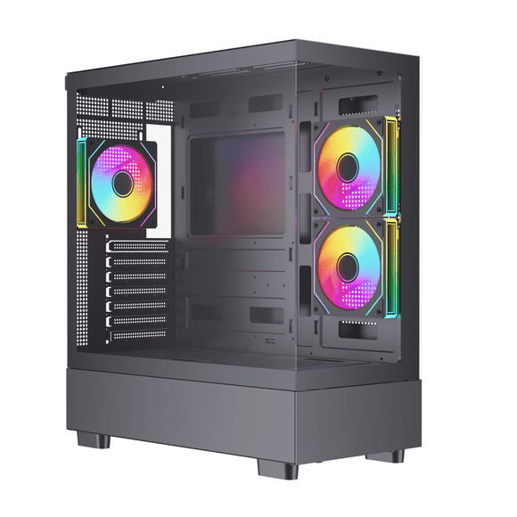 EJS NOVA ATX Mid Tower PC Case - Black
