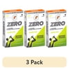 (3 pack) Gatorade Zero Sugar Lemon Lime, On the Go Packs, Electrolyte Powder Drink Mix, 0.12 oz, 8 Sticks