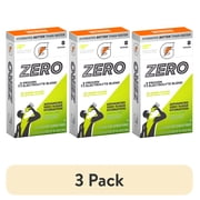 (3 pack) Gatorade Zero Sugar Lemon Lime, On the Go Packs, Electrolyte Powder Drink Mix, 0.12 oz, 8 Sticks