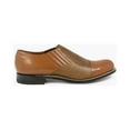 thumbnail image 2 of Stacy Adams Shoes Madison Tan Leather Cap Toe Leather Sole 00067-240, 2 of 7