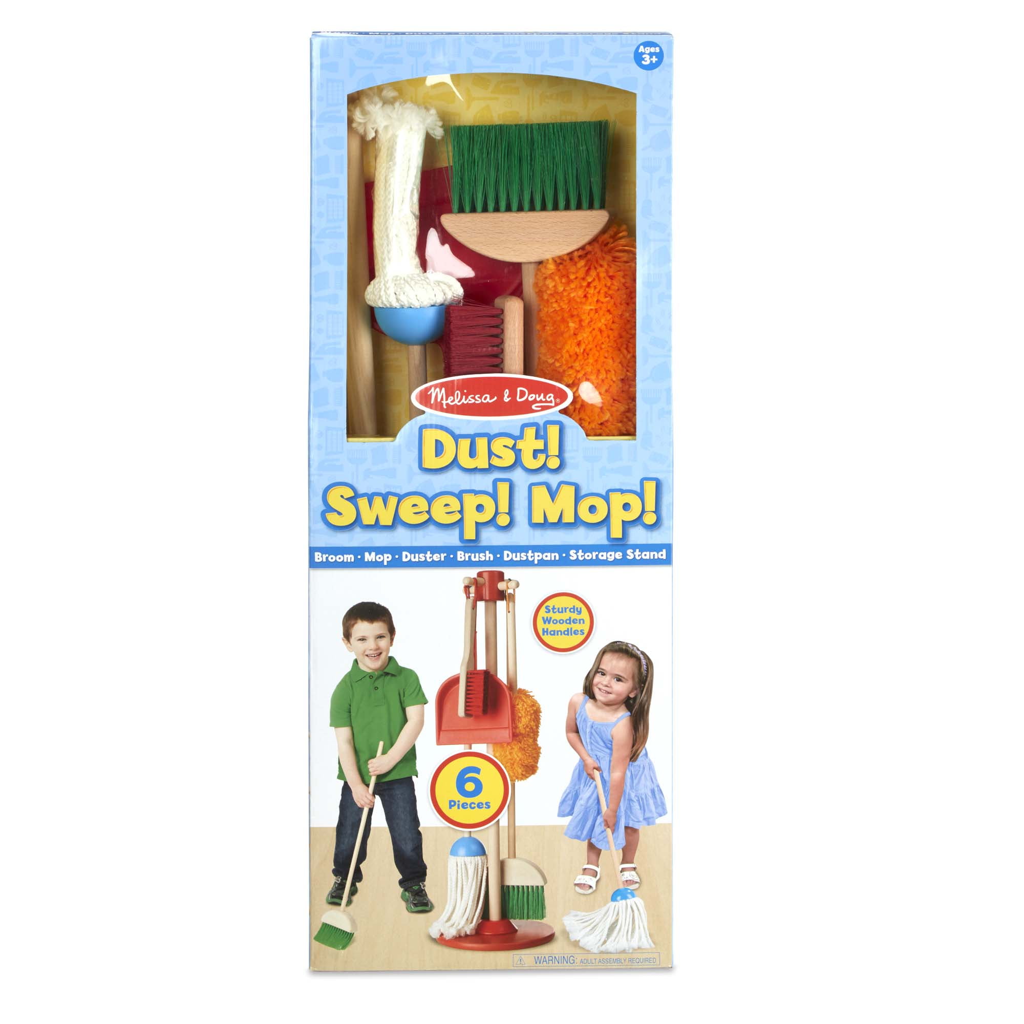 walmart melissa and doug dust sweep mop