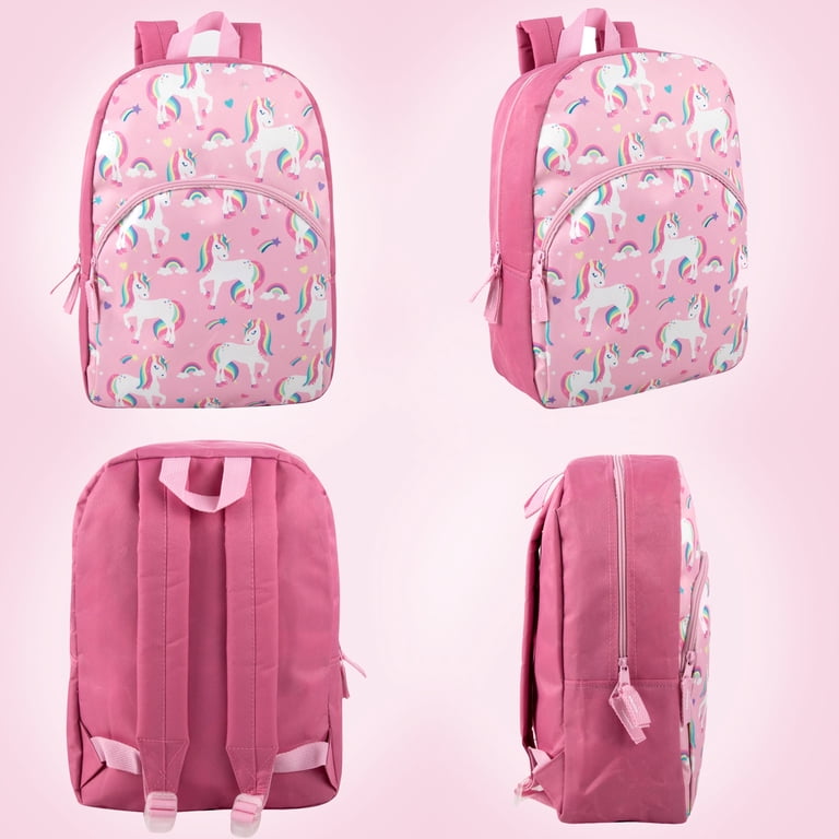 Trailmaker 15" Fun Printed Backpack, Unique Unicorns photo 5