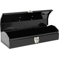thumbnail image 4 of BIG RED 16" Hip Roof Style Portable Steel Tool Box with Metal Latch Closure, Black, W02TB-B, 4 of 5