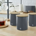thumbnail image 2 of Swan Nordic Set of 3 Cannisters - Grey, 2 of 5