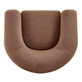 thumbnail image 6 of New Pacific Direct Cordelia Boucle Accent Arm Chair in Palladian Brown, 6 of 15