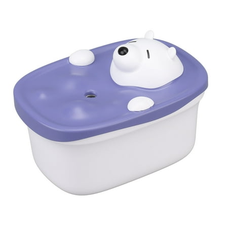 

Desktop Humidifier Mini Humidifier Power Off Protection ABS USB Charging For Bedroom Grey Purple