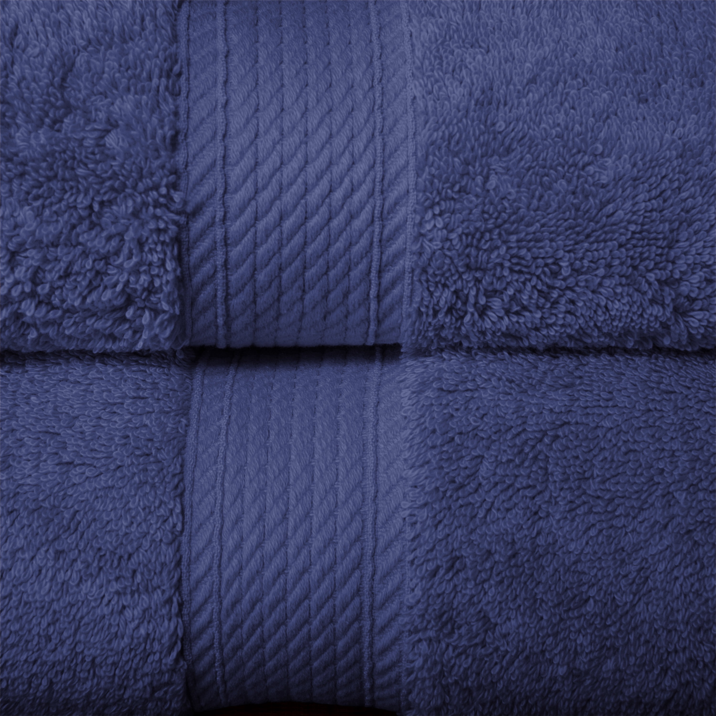 BNM Egyptian Cotton Heavyweight 2 Piece Bath Towel Set, Trendy Colors