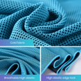 thumbnail image 4 of Chillmax Towel Cooling Absorbent Towel for Sports Yoga Workouts Stay Refreshed Dry Instantly, 4 of 5