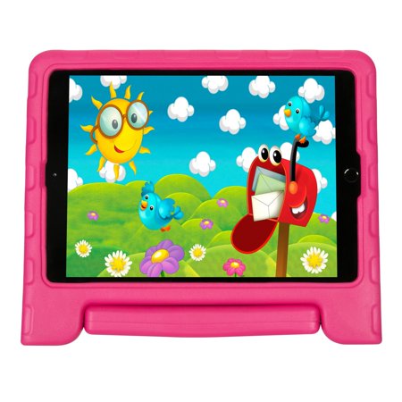 Targus - Kids Antimicrobial Case for iPad® (8th/7th Gen) 10.2", iPad Air® 10.5", and iPad Pro® (10.5") - Pink