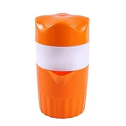 UDIYO Portable Mini Manual Juicer Fruit Orange Citrus Lemon Juice Bottle Cup Squeezer