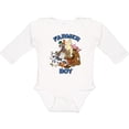 thumbnail image 3 of Inktastic Farmer Boy with Happy Farm Animals Boys or Girls Long Sleeve Baby Bodysuit, 3 of 5