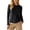 03-Black, variant on Long Sleeve T Shirts for Women Crewneck Casual Stretch Slim Basic Top Tee Layering Soft Undershirt
