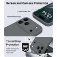 thumbnail image 3 of FANGQIULI Magnetic for iPhone 17 Pro Case,Classic Liquid Silicone Mobile Phone Case,Integrated Camera Control Button,Anti-Scratch Microfiber Lining, 3 of 5