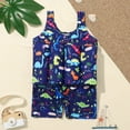 thumbnail image 6 of GYRATEDREAM Boy Girl One Piece Buoyancy Vest Swimsuit 2-6Y Toddler Kids Dinosaur Flotation Swimwear, 6 of 6