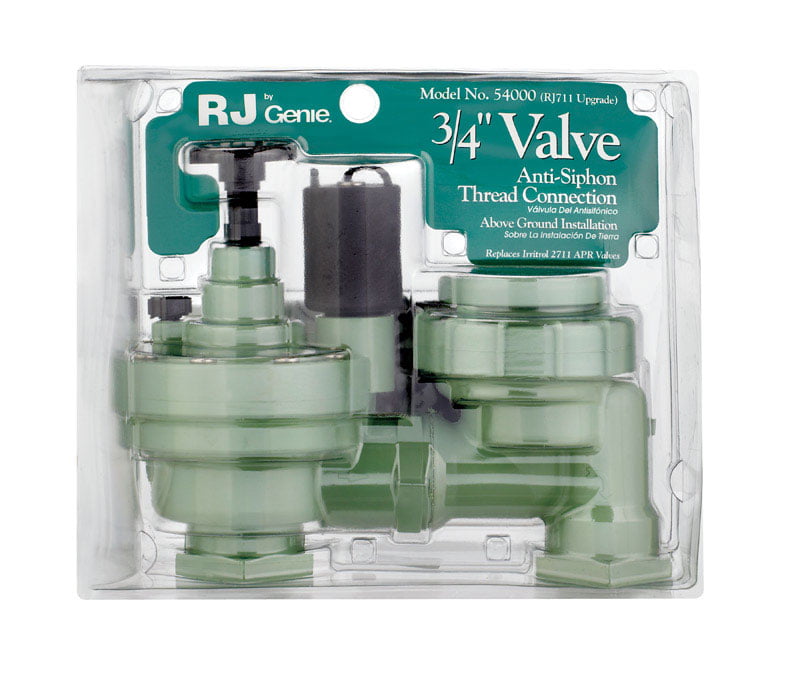 150 psi RJ Anti-Siphon Valve with Flow Control Sprinkler Irrigation New 3/4 in 