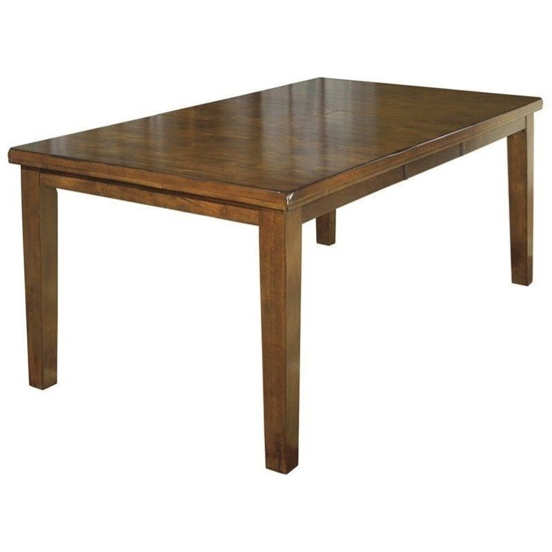 Ralene Rectangular Dining Room Butterfly Extendable Table Wood/Medium Brown - Signature Design by Ashley