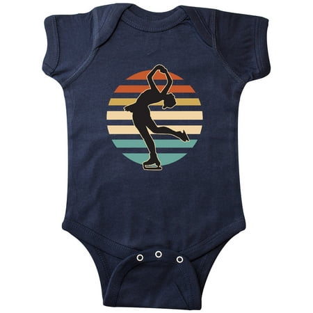 

Inktastic Ice Skating Ice Dancing Gift Baby Girl Bodysuit
