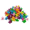 thumbnail image 1 of Mini pinzas para el cabello de mariposa de colores Mini pinzas para el cabello en forma de mariposa adecuadas para niñas y niños (100 piezas), 1 of 1