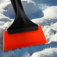thumbnail image 6 of 3-in-1 Car Snow Brush Ice Scraper Shovel | Extendable 27-35" Retractable Handle | Rotating Head, Soft Bristles, Heavy Duty PVC, Metal | Fast Windshield, Window, Roof Snow & Ice Removal Tool, 6 of 6