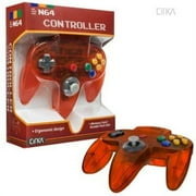 CirKa M05786-FI N64 Controller: Fire Red for Nintendo 64