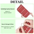thumbnail image 6 of Red Christmas Pattern Dish Drying Mat for Kitchen 1 Pack, Ultra Absorbent Microfiber Dishes Drainer Mats,16x18in(41x46cm), 6 of 6