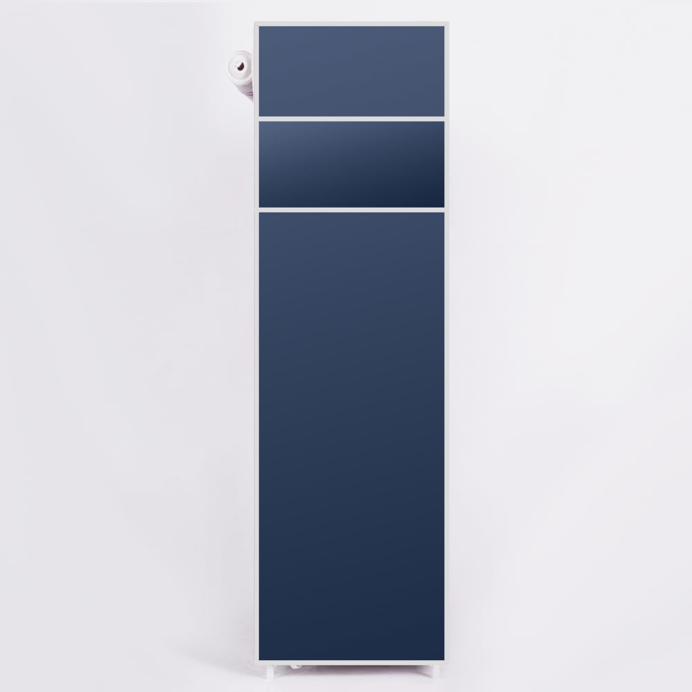 Private Jungle 8 Tier Shoe Storage Closet Organizer Rack with Cover, Free Standing, Holds 24 Pairs, Good for Sneakers, Flats, Heels & Boots, Navy Blue Private Jungle 8 Tier Shoe Storage Closet Organizer Rack with Cover, Free Standing, Holds 24 Pairs, Good for Sneakers, Flats, Heels & Boots, Navy Blue