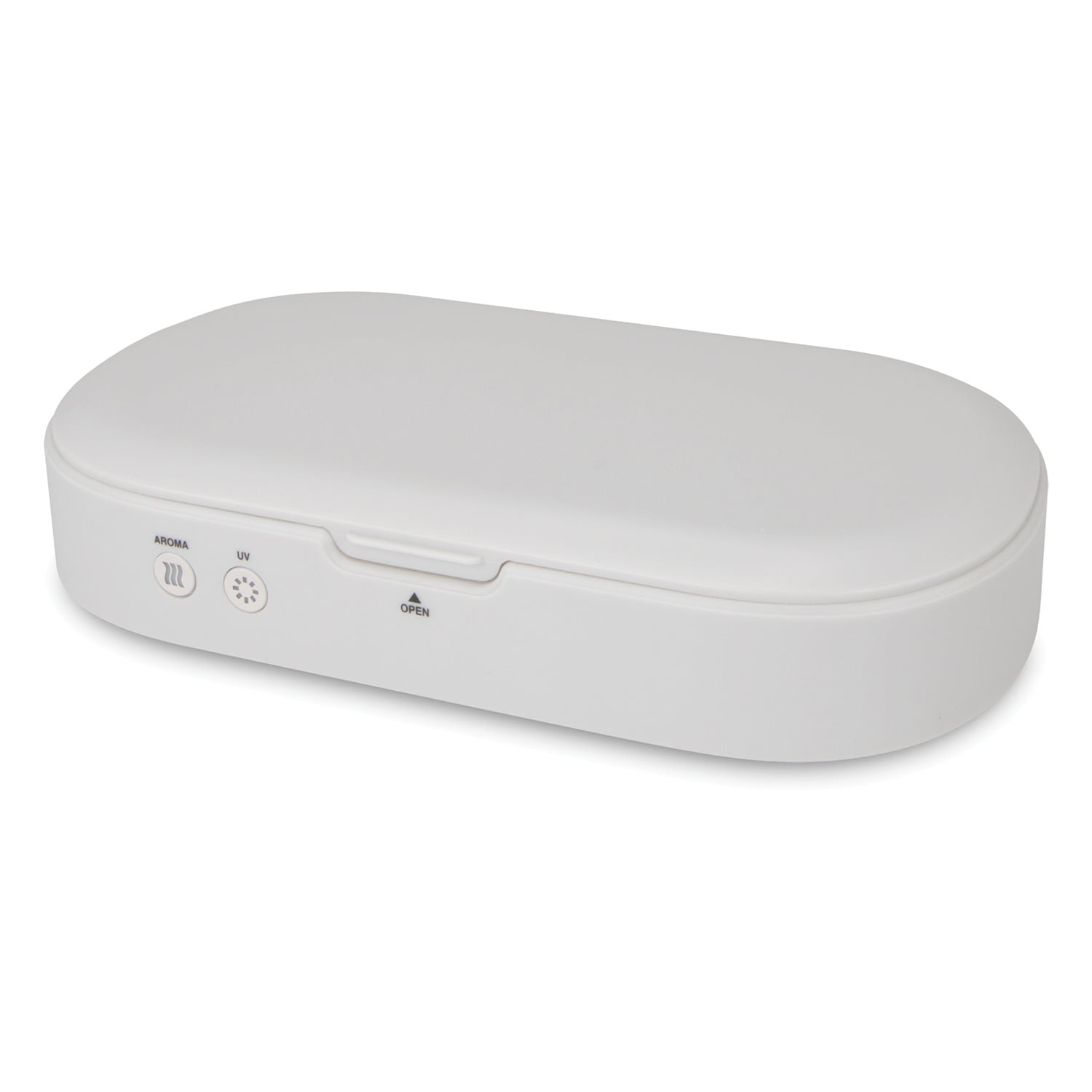 iLive UV LED Sanitizer with Wireless Phone Charging Aromatherapy IAAQ600G Grey Multi-Use Sanitizing Device Compact Size Corded Electric