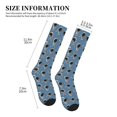 thumbnail image 4 of Sikiie Astronaut 1 Pairs Compression Socks for Men and Women 15-20 mmHg Running Support Socks, 4 of 7