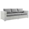 thumbnail image 4 of Modway Convene Outdoor Patio Furniture Sofa, Light Gray, 4 of 8