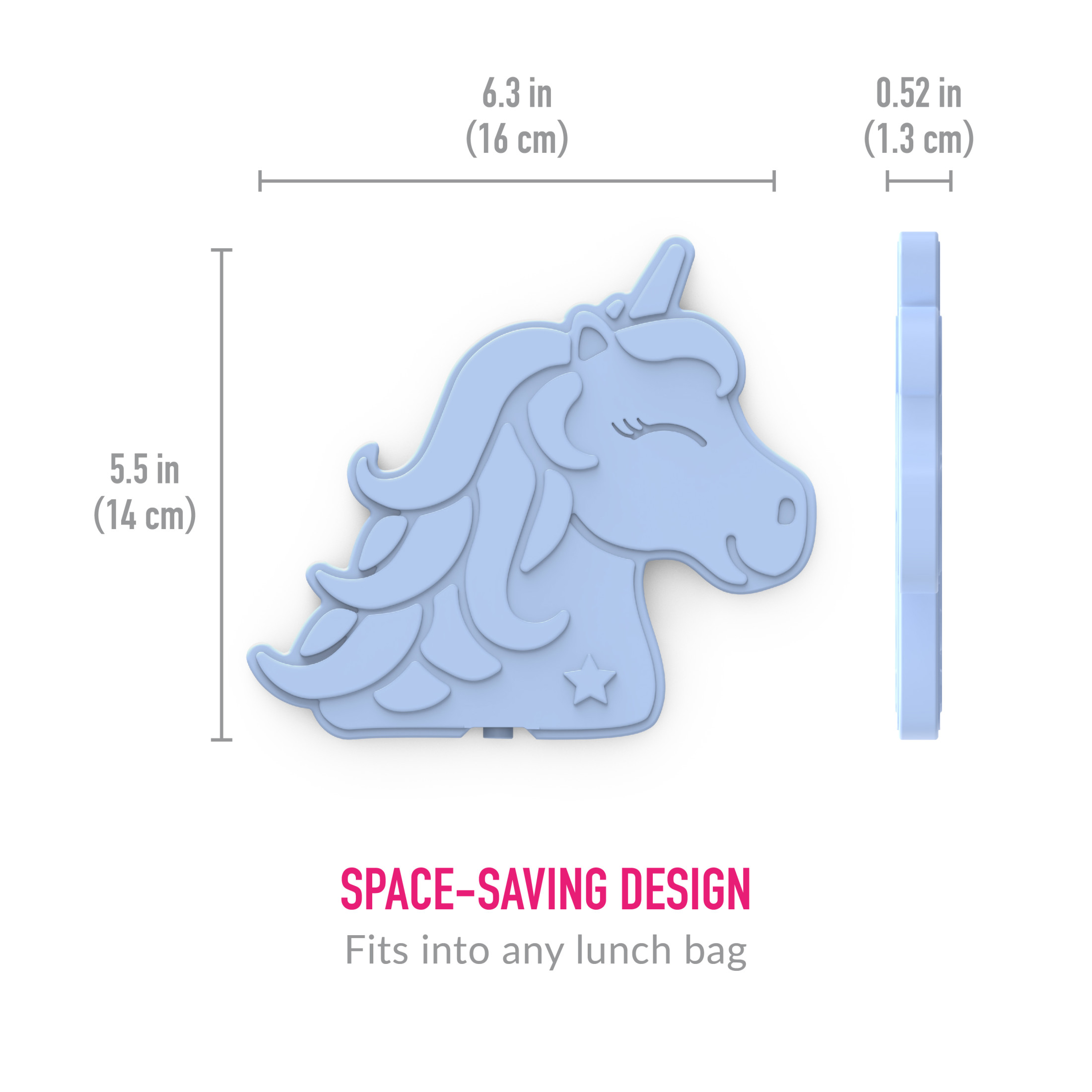 Bentgo Buddies Reusable Ice Packs - 4-Pack Unicorn photo 5