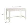 thumbnail image 3 of Emmeline Writing Desk in White, 3 of 9