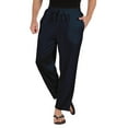 thumbnail image 1 of Inkmeso Solid Casual Bottom For Men's Lightweight Cotton Track Pants For Sleep/Workout Pajamas, 1 of 7