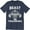 Navy Heather, variant on Beast In Trainning - Chimpanzee Funny Gym Workout Fitness Men's T-Shirt