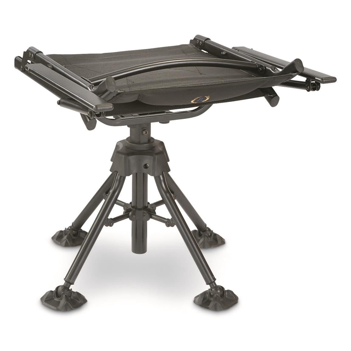 Bolderton 360 Comfort Swivel Hunting Blind Chair with Armrests
