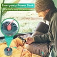 thumbnail image 3 of Tent Ceiling Fan, Portable Tent Fan with Lights and Remote Control, Mobile Power Supply, USB Battery Powered Camping Fan with Hookup for Canopy Tent, RV, 3 of 7