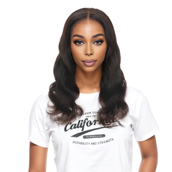 EVATEC Pelucas de cuerpo ondulado de cabello humano Real de 22 pulgadas HD 13?4 peluca de encaje frontal para mujeres estilos profesionales diversos