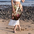 thumbnail image 6 of Easter Chic Chiffon Beach Dress & Skirt Set for Women - for Summer Days at the Beach, 6 of 6