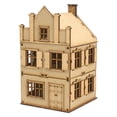 thumbnail image 2 of Yinanstore Kit de Modèle de Construction Européenne 1/72 Collection DIY Jouet d'Architecture Style B, 2 of 8