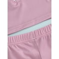 thumbnail image 6 of Bagilaanoe Toddler Baby Girl Boys 2 Piece Swimsuit Long Sleeve Zipper Rashguard Swimwear + Swimming Shorts 6M 12M 18M 24M 3T 4T 5T Kids Bathing Suit, 6 of 8