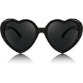 thumbnail image 2 of FEISEDY Polarized Heart Shaped Sunglasses Oversized Vintage Fashion Love Eyeglasses for Women UV400 B2337, 2 of 15