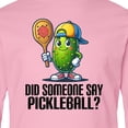 thumbnail image 4 of Inktastic Funny Pickleball Joke Long Sleeve Youth T-Shirt, 4 of 5