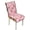Strawberry Floral Bowknot Pink, variant on TSOVTHRID Blue Cherry Blossom Print Dining Room Chair Cushion Covers, Stretch Chair Slipcovers Universal Removable Washable Chair Seat Covers Protector for Kitchen Restaurant Hotel, Set of 1